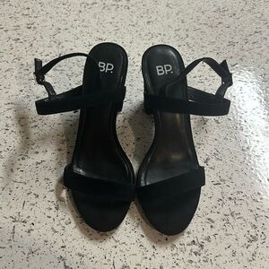 Black Slingback Sandal